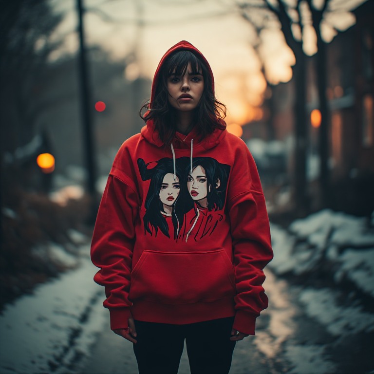 Sudadera roja (como Gabi)
